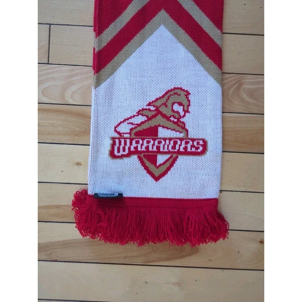 Two Rivers High School Minnesota Warriors Soccer Adult Winter Scarf